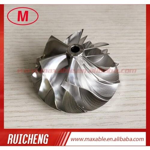 TD05 6+6 blades 52.75/72.00mm turbocharger billet/milling/aluminum 2618 compressor wheel