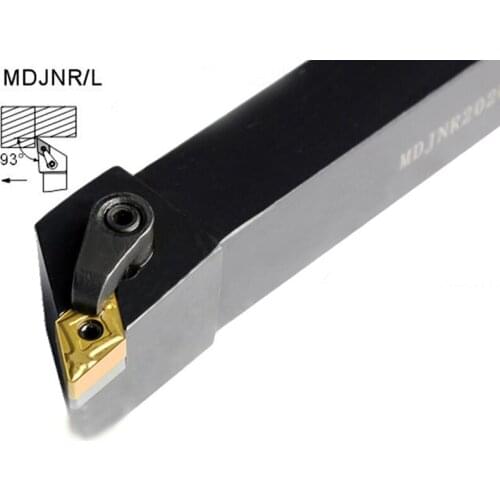 MDJNR/MDJNL 1616H11/2020K11/2525M11 External Turning tool Arbor CNC Lathe Cutter Tool Clamped Steel Toolholder