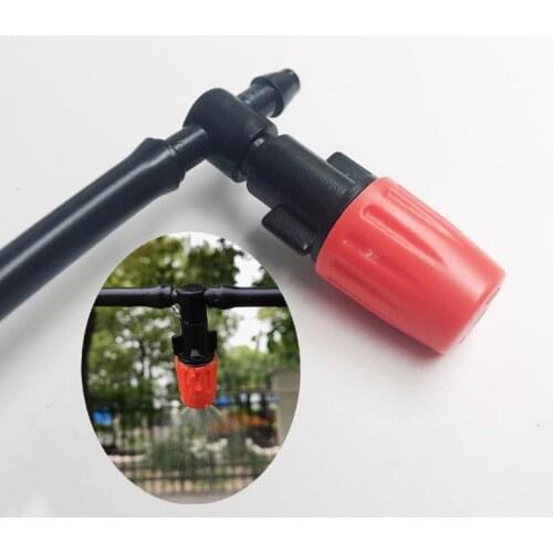 Adjustable Garden Drip Irrigation Systerm Watering kits Drip Irrigation sprinkler Heads with Barbed Tee Connectors