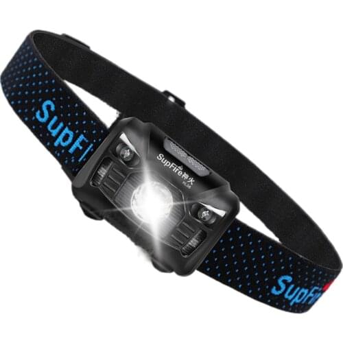 Fishing headlight glare inductive charging head mounted bright LED flashlight HL06 special Yediao