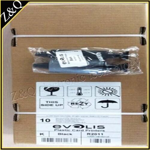 Cheap original Evolis R2011 Black Monochrome Ribbon for use with the card printer ribbon