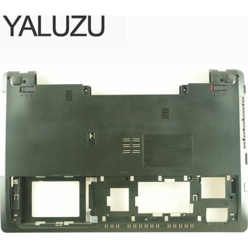 YALUZU New For Asus K55V X55 K55VD A55V A55VD K55 K55VM R500V K55D K55DE Laptop Bottom Base Case Cover Black lower case
