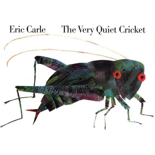 The Very Quiet Cricket By Eric Carle Educational English Picture Book Learning Card Story Book For Baby Kids Children Gifts