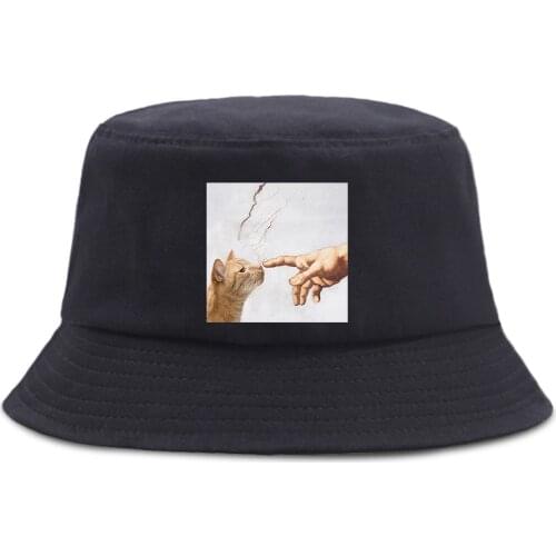 Game New Game Impostor Emergency Meeting Crewmates Bucket Hat Panama Men Cap Women Bob Fishing Outdoor Sunscreen Fisherman Caps