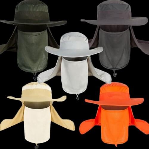 WALK FISH Fishing Sunscreen Cap Quick-drying Waterproof Full Head Protection Outdoor Sports Hiking Fishing Headwaer Bandana