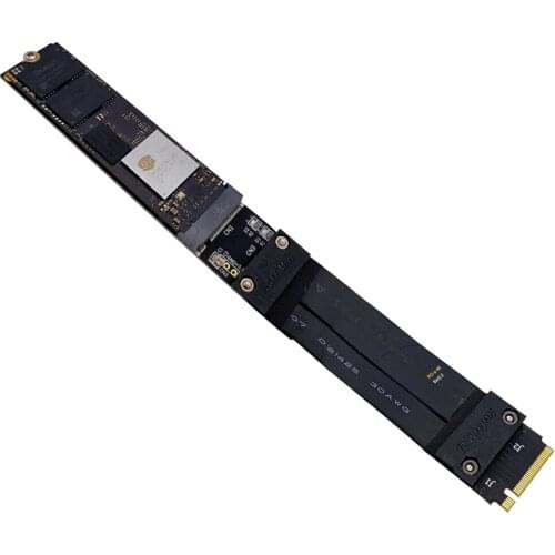 M.2 NVMe SSD Solid State Drive Extension Cable M.2 M-key High-speed SSD Extended Line Support 2230/2242/2260/2280 SSD