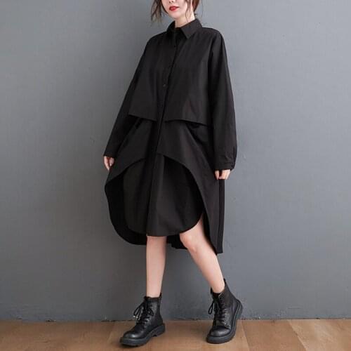 Whisperyyy Fashionable Shirt Dresses