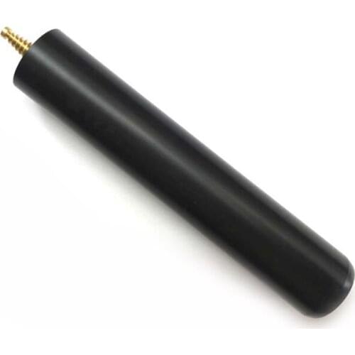 Xmlivet free shipping very cheap 15cm/6 inch Black Plastic Snooker cue extensions for Omin screw joint for snooker cues China