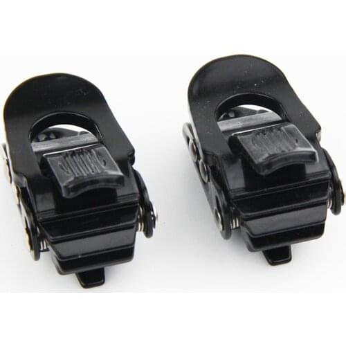 2 PCS/Set New Hot Snowboard 2 Buckles Base Width 23.5mm For Snowboard Strap-in System Toe Tongue Ladder Straps Ski Accessories