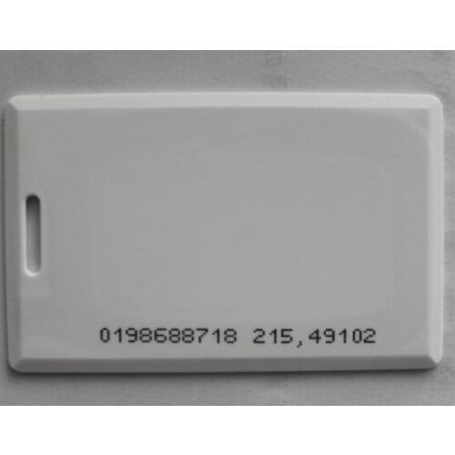 200pcs 125KHz EM4100/TK4100 Proximity Printing Waterproof ID Card Clamshell RFID smart card business card