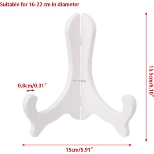 6 Inch Tall Plastic Display Stand Holder Easels For Plates Photos Tea Tray High Quality Apr