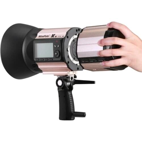 NiceFoto K8 800WS GN103 TTL HSS 1/8000S 2.4G Wireless Battery Powered Flash 1.8s Fast Recycling for Canon Nikon DSLR Cameras