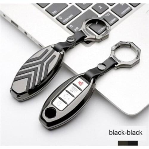 Zinc Alloy Car Key Cover Case Shell For Nissan Teana X-Trail Qashqai Note Livina Sylphy Tiida Sunny Murano Juke