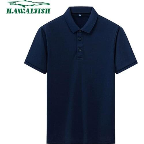 Hawaifish brand Polo Shirt men 2021 New Arrival Summer Cool Short Sleeve Shirt Fashion Male Polo Shirt Men Tops Streetwear