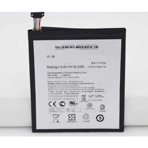 ISUNOO C11P1502 Battery For ASUS ZenPad10 Z300C Z300M Z300CG P023 P01T 10.1 4890mAh replacemnet tablet battery + adhesive tools