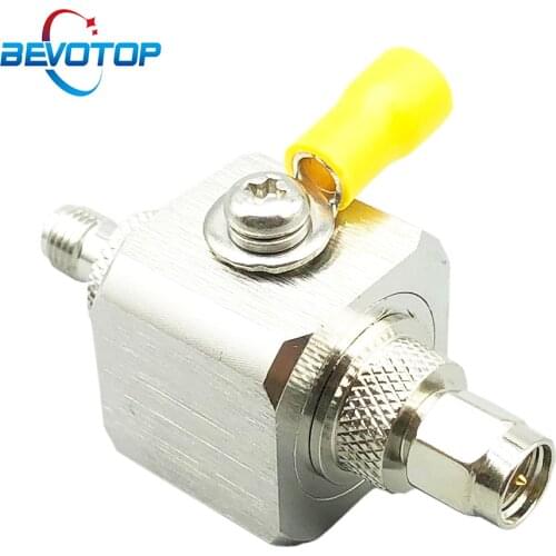 SMA Male to Female RF Coax lightning Arrester Surge Protector for Signal Booster GSM 3G 4G LTE Wireless LAN WiFi Antenna 50 ohm