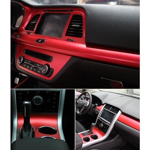 Red Metallic Matt Vinyl wrap Car Wrap With Air Bubble Free Chrome Red Matt Film Vehicle Wrapping Sticker Foil