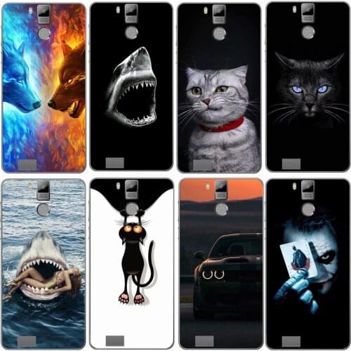 For OUKITEL K6000 PRO Case Rose Wolf Cute Patterned Cover Soft Silicon Phone Case for Oukitel K6000 Pro Top Quality