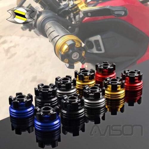Hand Grip Bar Ends Cap for HONDA ADV150 ADV 150 2019 2020 Motorcycle Accessories CNC Handlebar Ends Cover Slider