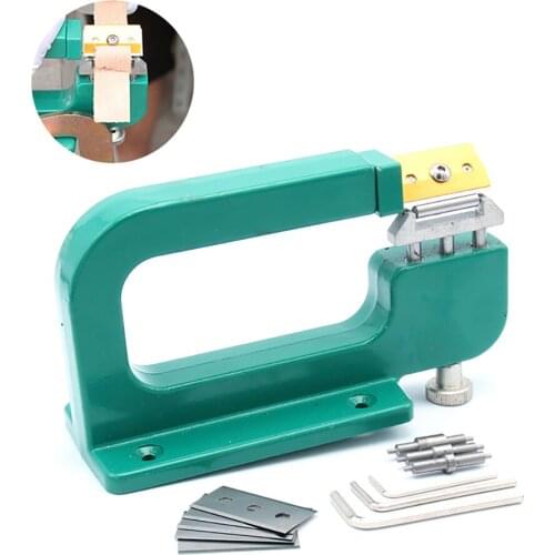 Manual Leather Thinning Machine Leather Craft Leather Skiver Tool Leather DIY Handmade Peeling Machine