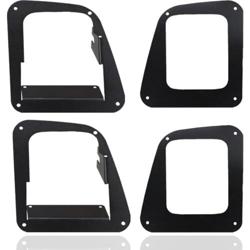 Led Fog Light Bracket Kit for 2014 2015 2016 Toyota Tundra Bumper 3'' Cube Fog Lamp Mounting Holder