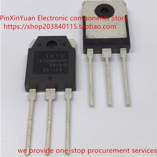 The new original 2PCS IXTP36N50P To-3P 500V 36A n-channel high power MOS field effect transistor