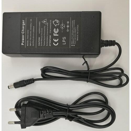 Charger for Kugoo S1 Electric Scooter 42V 1.5Ah Battery Charger(Eu Plug)