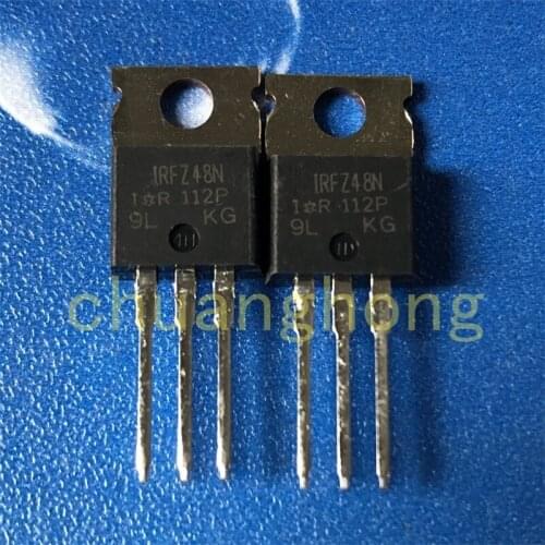 1pcs/lot Power triode IRFZ48N original packing new field effect transistor MOS triode TO-220 IRFZ48