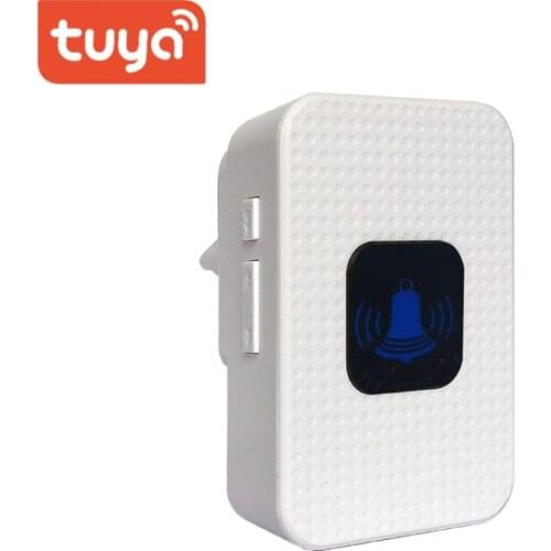 Tuay Smart WiFi Doorbell Wireless Home Security For Household Indoor Doorbell Use With Intelligent Monitoring Doorbell