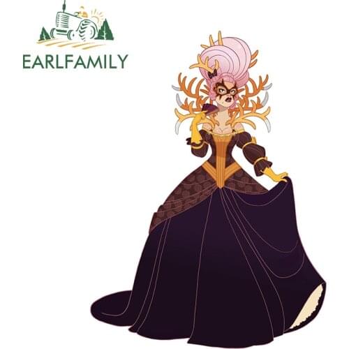 EARLFAMILY 13cm x 9.7cm for Carnival Of Venice Anime Decals Vinyl Car Stickers Laptop Windshield Waterproof Funny Decoration