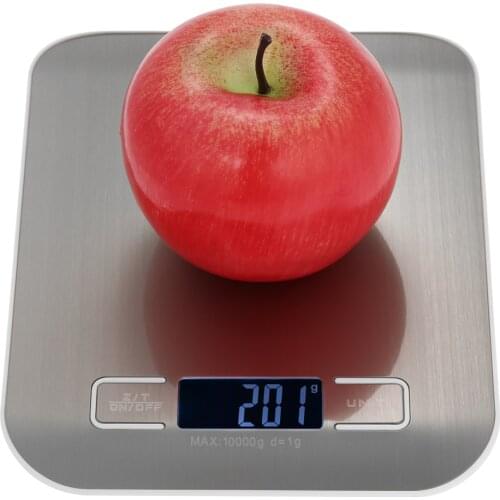 Electric Kitchen Scale 5kg to 10kg balanca digital Mini Electronic Platform Scale Food Weighing Scale weegschaal