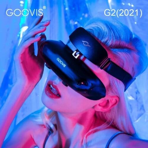 GOOVIS G2-X 2021 Personal Mobile Cinema 1920 X 1080, 3147 PPI headset VR GLASSES 3D Theater Goggles