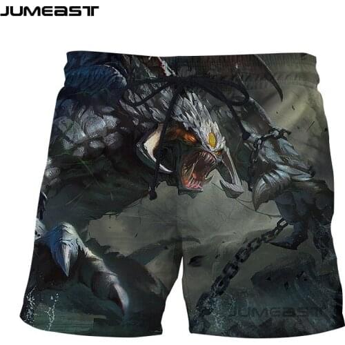 Jumeast Brand Men/Women 3D Printed Heroes Shorts Trunks Summer New Quick Dry Beach Casual Sweatpants Short Pants