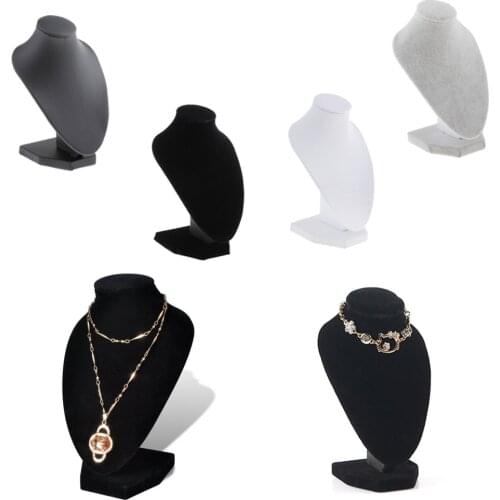 Necklaces Organizer Jewelry Pendant Display Stand Holder Show Decorate Retail Premium Necklace Display Stand Necklace Holder