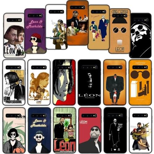 Professional Leon and Mathilda Soft Cover Case for Samsung Galaxy Note 10 20 Ultra S10 Plus S10e Lite