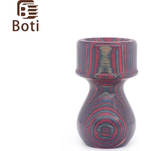 Boti Brush-Annual Ring Red Wood Handle Mens For Shaving Brush Tool High Quality Mens Beard Care Pen Original Gifts