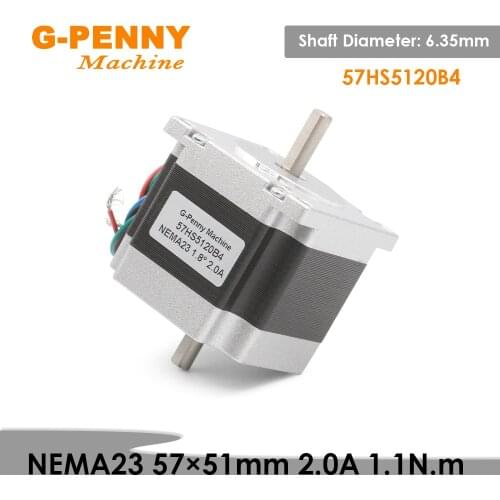 NEMA23 Stepper Motor 57HS4128A4 2.8A 0.55N.m 78Oz-in 4 Wires Hybird CNC Stepper motor For CNC machine 3D printer Stepper Motor