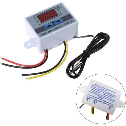 Pet Reptile Thermostat High-precision Temperature Switch Microcomputer Digital Display Hatching Controller 0.1 Degrees HX6D