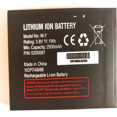 W-7 Battery W7 For Netgear Sierra Aircard 790S 810S Battery Wireless Router 2930mAh 3.8V Li-Ion Lithium Rechargeable Batteries