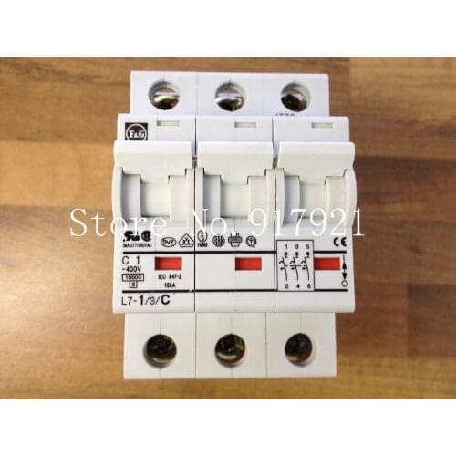 [ZOB] The original German MOELLER Moeller L7-1/3/C imported miniature circuit breaker 1A3P air switch