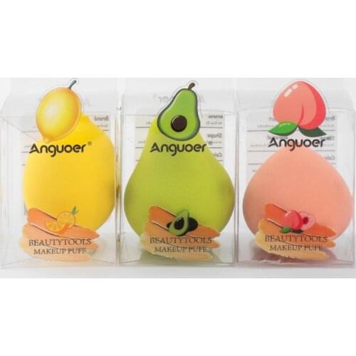 1PCS Fruit Shape Makeup Sponge Cosmetic Puff Foundation Mix Powder Smooth Cosmetic Blender Sponge Beauty Make Up Tools