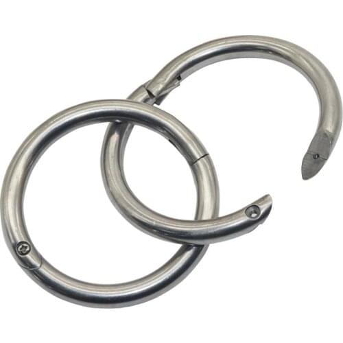 1 Pc Metal Cattle Nose Rings Bull Ox Cow Bovine Traction Clasp Farm Animal Livestock Nose Clips Farm Animal Supplies