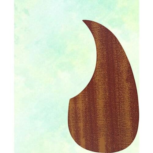 1 Pc Guitar Pickguard Anti-Scratch Guard Plate Self-adhesive Pick Guard Sticker for Acoustic Guitar Parts 128mm