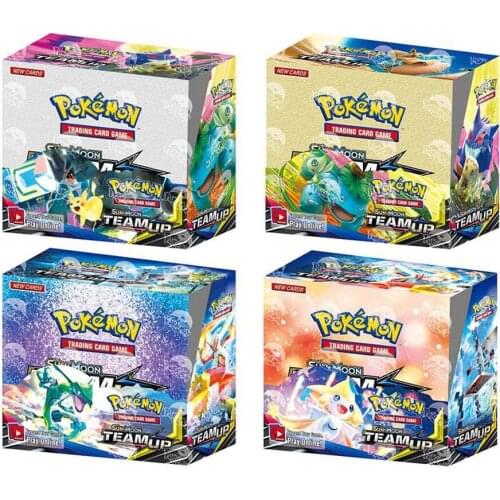 324pcs/box Pokemon Cards TCG: Sun & Moon Celestial Storm 36-Pack Booster Box Trading Card Game Kids Toys