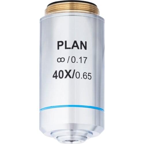 AmScope 40X Infinity-corrected Plan Microscope Objective (Spring) PA40X-INF-V300