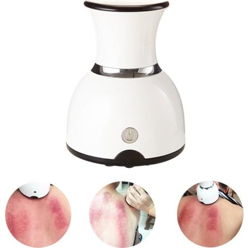 Rechargeable Vacuum Body Massage Machine Lymphatic Drainage Back Arm Leg Neck Massager Cupping Therapy Health Care Heat Device