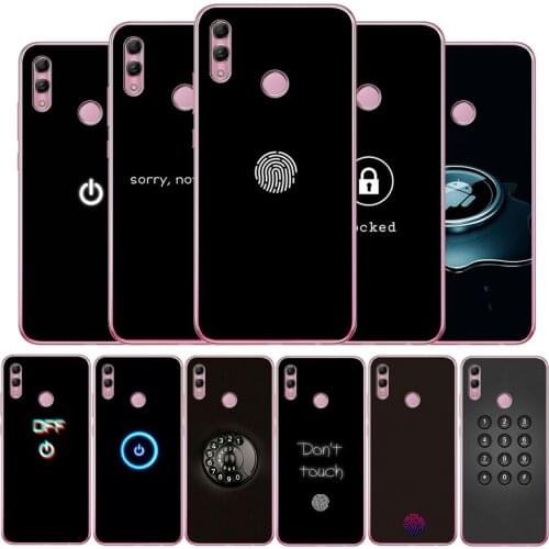 Button For Huawei Mate9 10 20 30 Pro lite Phone case for honor 9 10 20 30 Lite Pro soft Back Cover