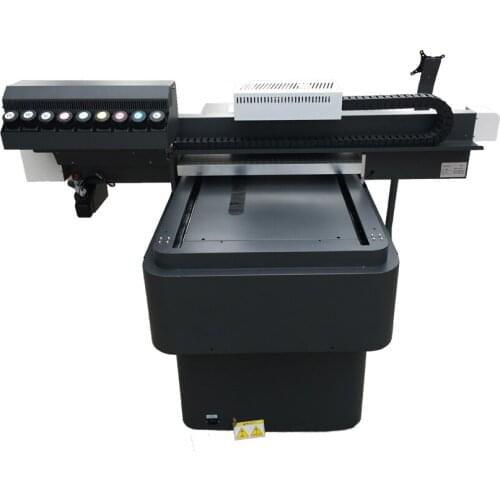 Cheap 6090 automatic 6 colors flatbed a1 uv printer with Varnish