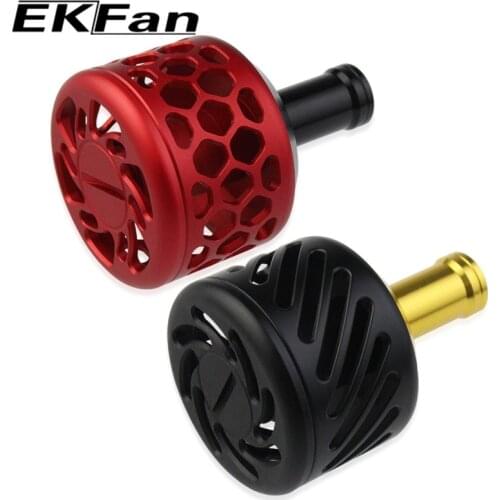 EKFan high quality Hollow style Aluminum alloy Fishing Reel Knob for 7*4*2.5mm bearing D/S Fishing DIY Accessories