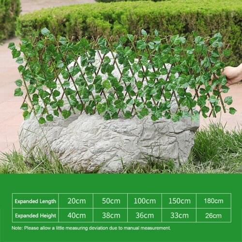 Artificial Leaf Fence Net Artificial Hedges Fence Faux Vine Leaf Decoration Blocking Plants Garden Outdoor Backyard Decoration